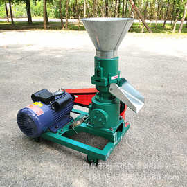 饲养户用小型饲料颗粒机多功能平模牛羊草料颗粒饲料机图片
