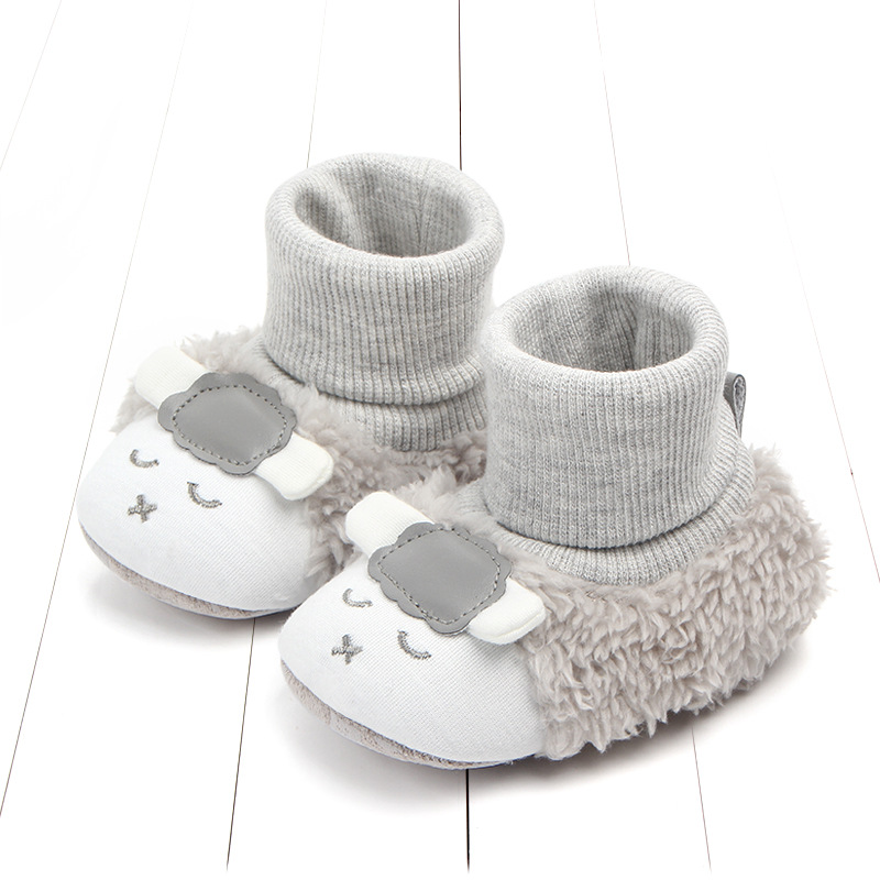 Autumn/winter baby toddler shoes, warm s...