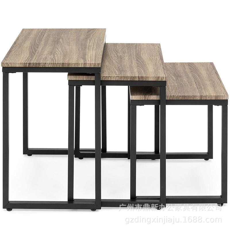Office Furniture Set Modern Stackable Nested Coffee Accent Coffee Table Living Room Furniture Customizable