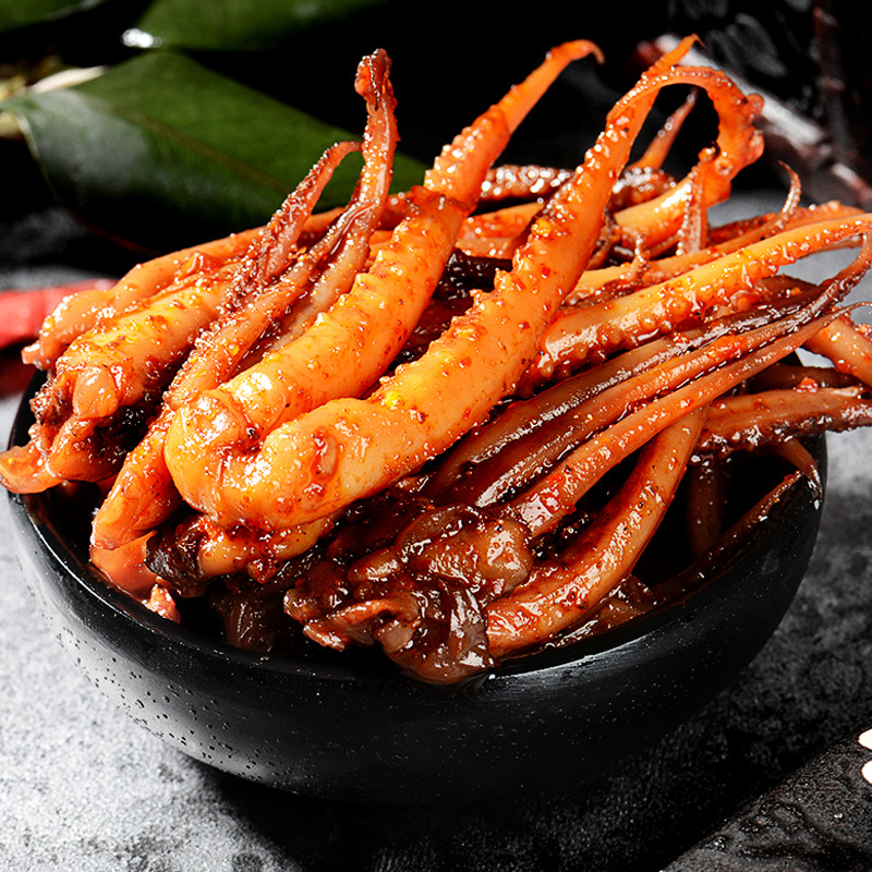 spicy Squid fresh 120g Spicy and spicy snacks Cooked Squid foot Availability On behalf of wholesale
