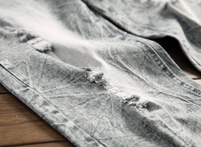 Jeans nuovi da uomo, alla moda, casual, retrò, ricamati, lavati, a gamba dritta_voghion.com
