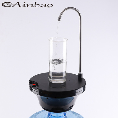智能桶装水电动抽水机 一键无线台式自动上水器家用自动抽水器|ms