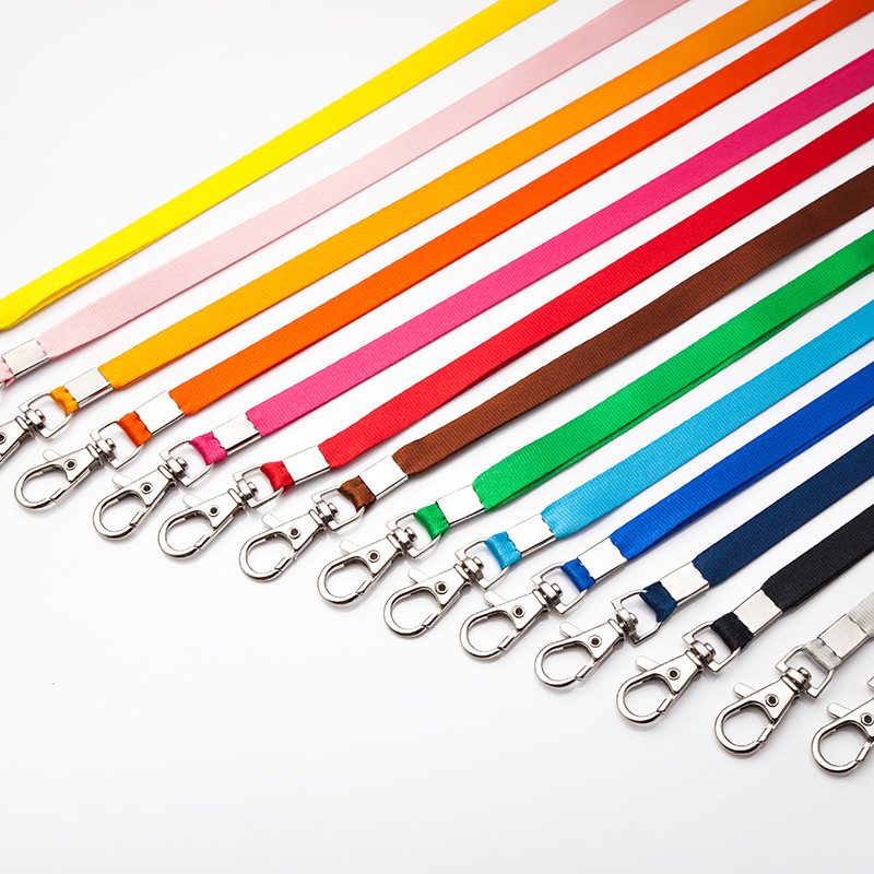 杨生批发现货1.0宽狗扣挂带 可定制工作卡套挂扣打马仔龙虾扣挂绳|ru