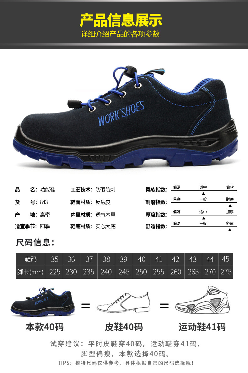 Chaussures de sécurité - Dégâts de perçage - Ref 3405118 Image 16