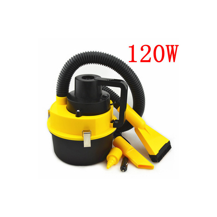 Car Vacuum Cleaner Wet And Dry Dual-use Car Vacuum Cleaner 120W High-power Multi-function Drum Car Vacuum Cleaner