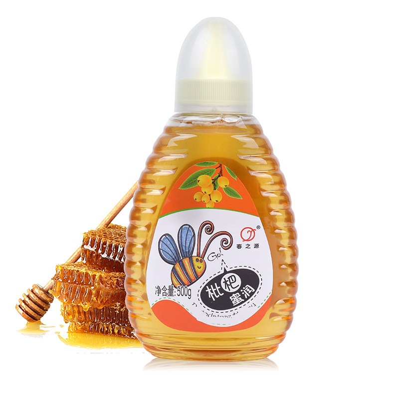 春之源枇杷蜂蜜  500g1斤瓶装野山土蜂蜜超市甜品店景区蜂场批发