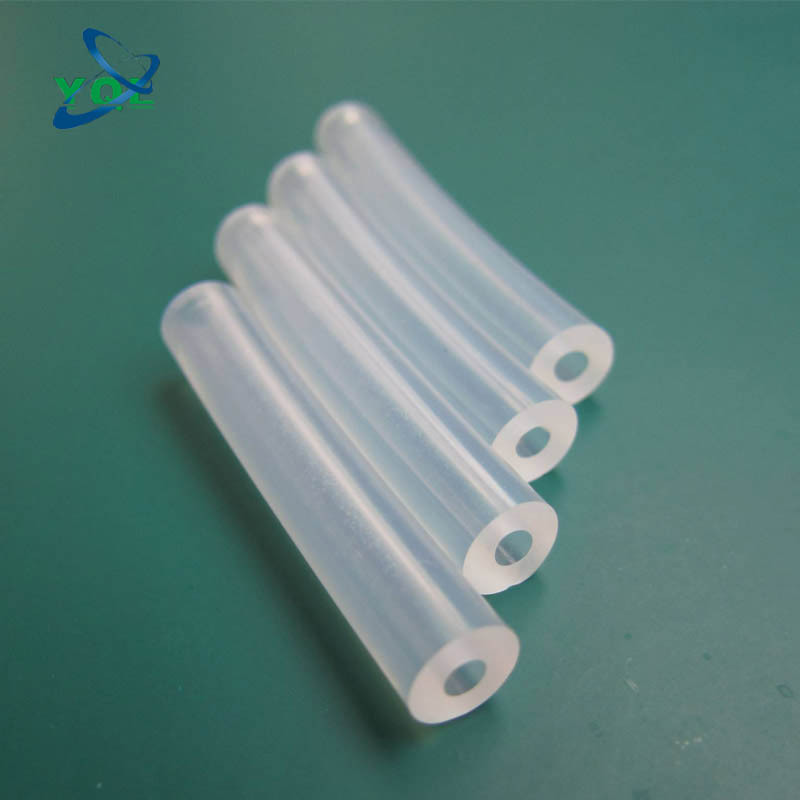 厂家直销硅胶管 FDA食品级5*7MM硅胶管  支持圆管非标定制