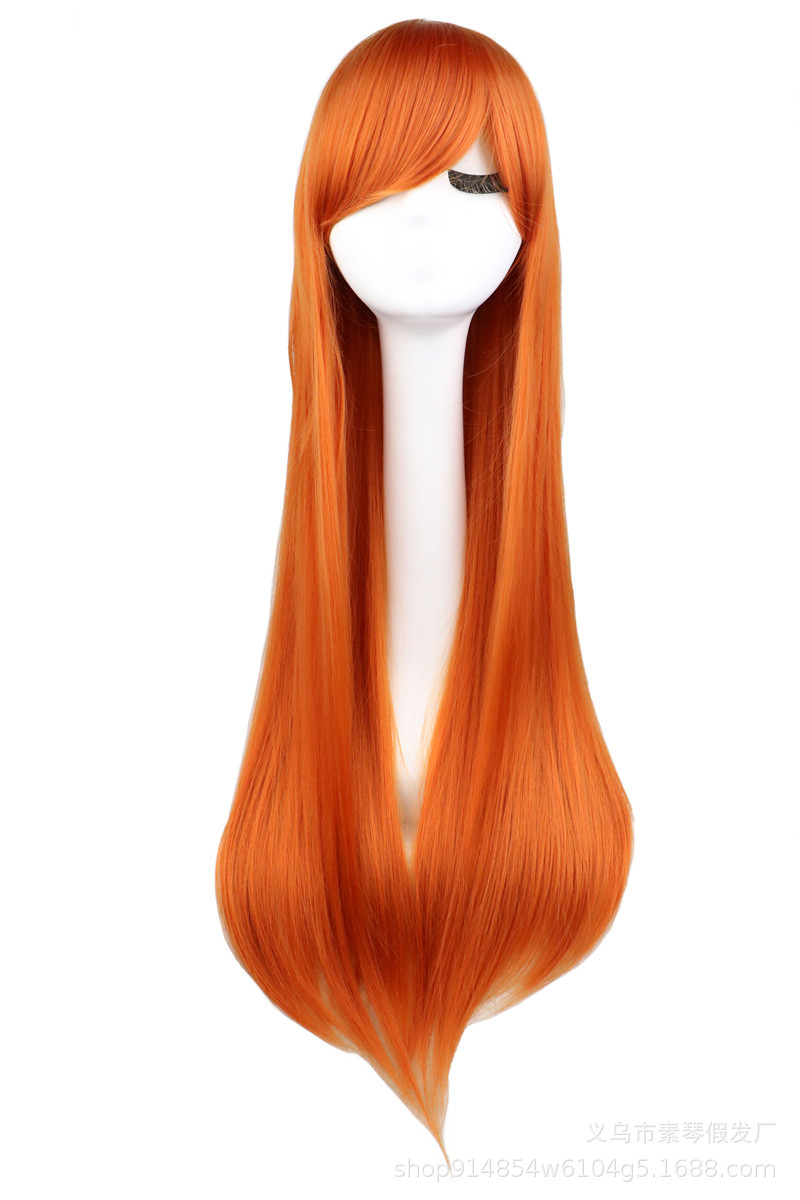 Fashion Color Long Straight Hair Cosplay Wig Wholesale display picture 21