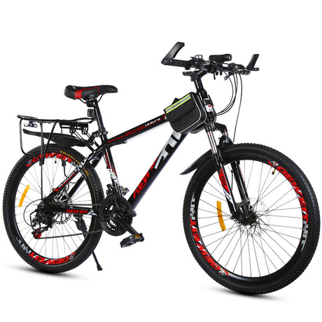20 inch 22 inch 24 inch 26 inch Xe đạp 21 tốc độ gấp đôi phanh đĩa xe dành cho người lớn học sinh nam và nữ tốc độ xe đạp leo núi Xe đạp leo núi