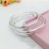 Copper silver silver bracelet, fashionable accessory, wholesale