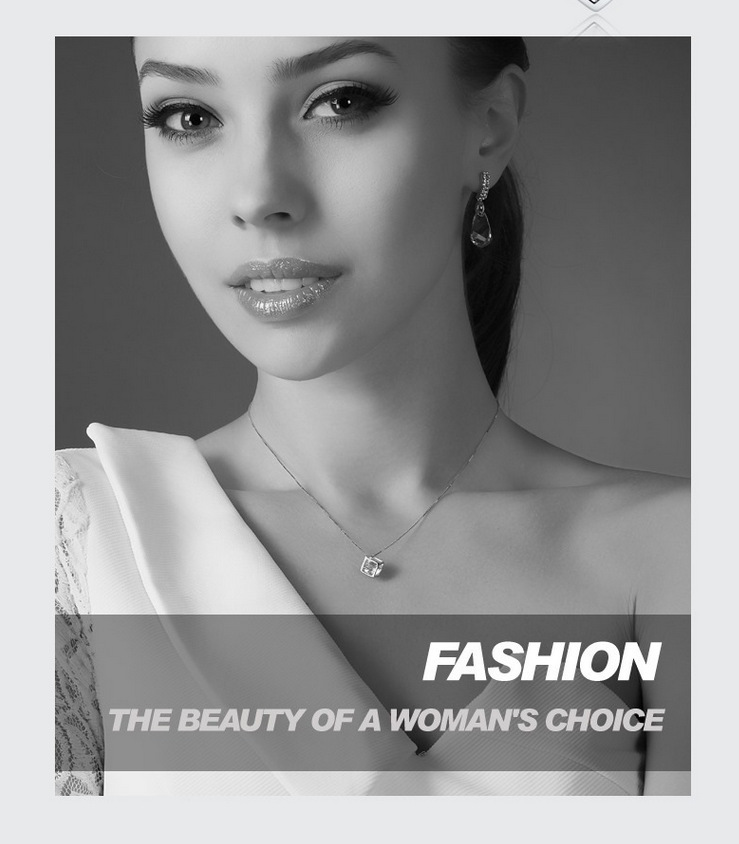 Stylish 925 Silver Love Cube Pendant