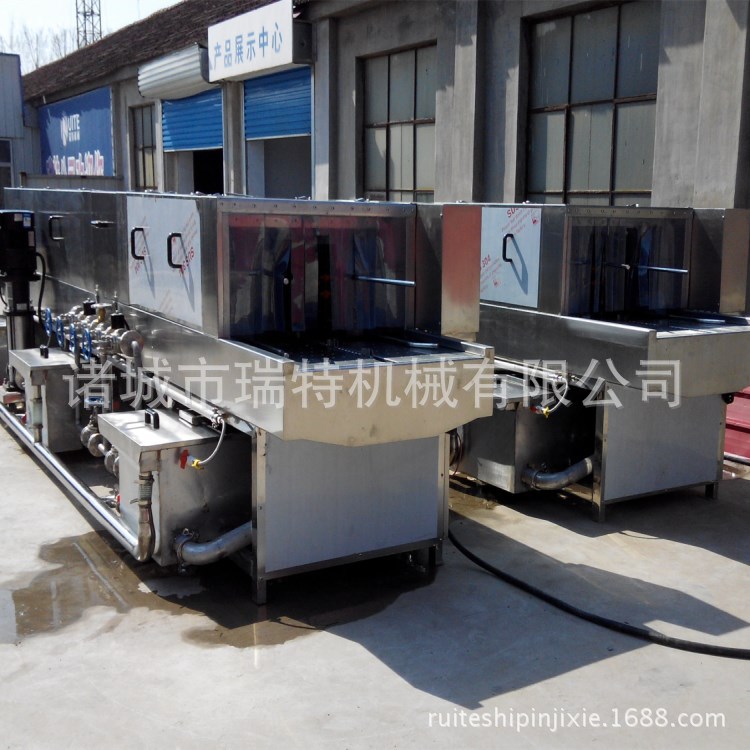 胶框清洗机 长方形塑料筐清洗设备省水省人工洗筐机