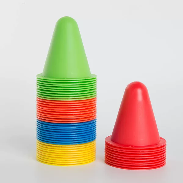 New factory direct windproof flat flower pile roller slide pile roller skating action learning disability barricade wholesale