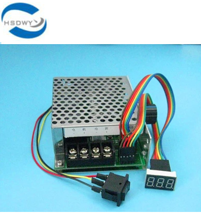 PWM电子调速器 直流有刷电机控制器 马达正反转开关 12v24v36v48v