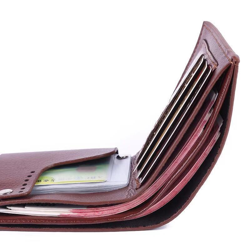 Manufacturers Wholesale 2018 New Men's Wallet Short Business Gift Wallet Stall Supply Wholesale undefined