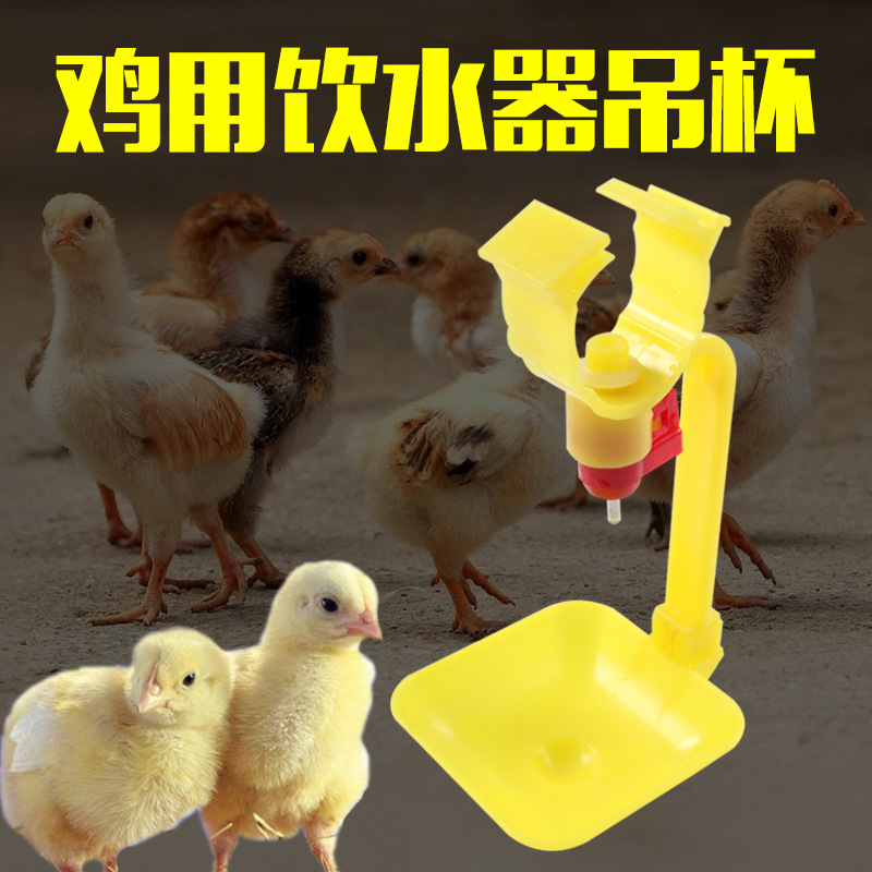厂家直供 乳头可拆卸分体式吊杯 钢球自动饮水嘴 鸡用饮水器