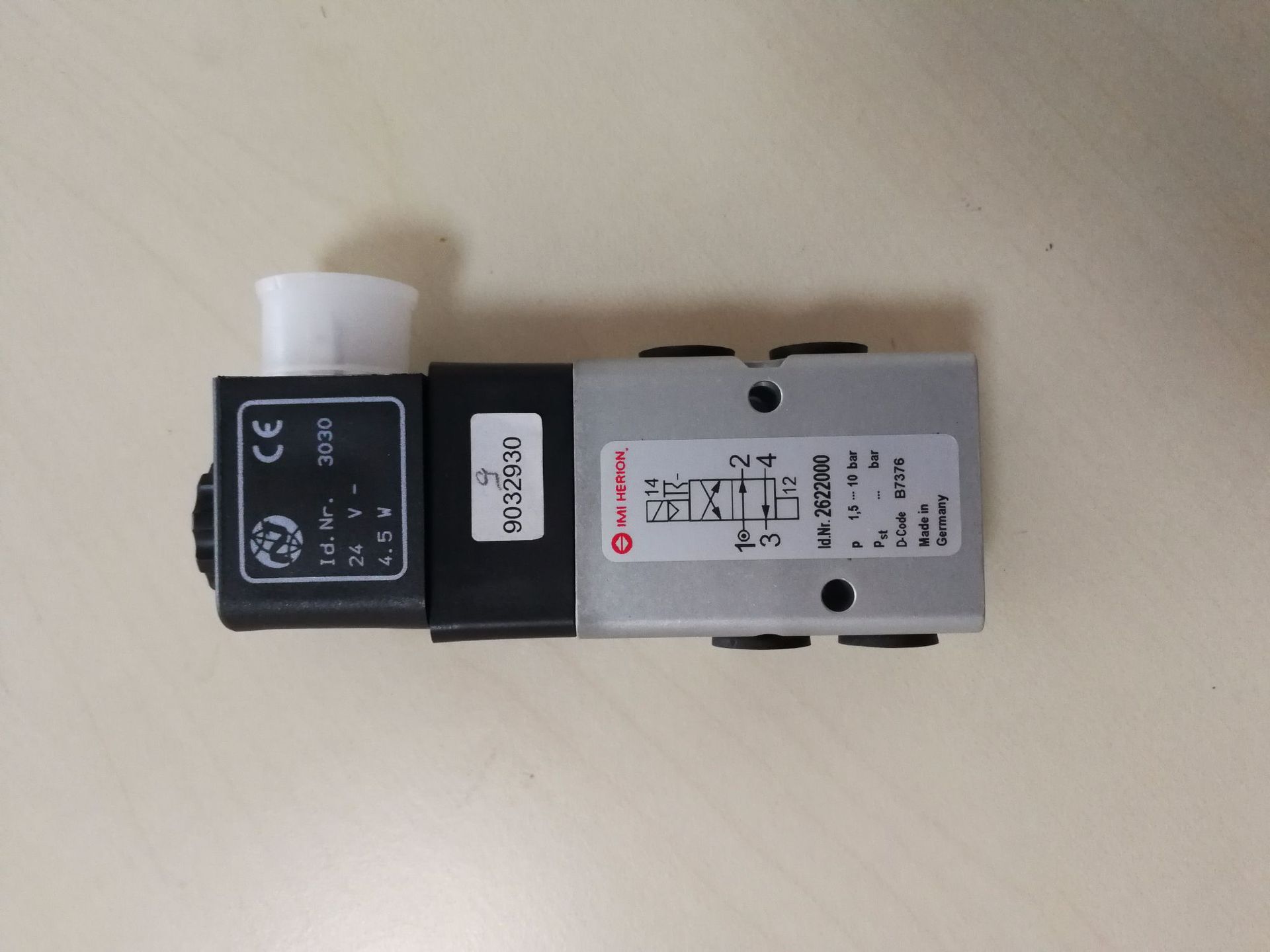 HERION海隆2622000.3030.024.00电磁阀原装正品 厂家特销