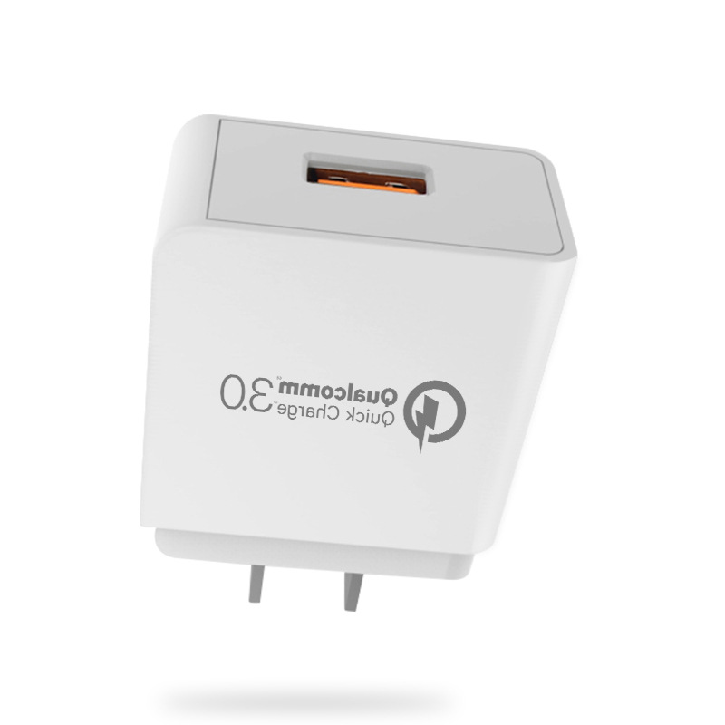 QC3.0手机充电器 3C认证9V2A快充充电器 适用华为小米3A充电头