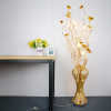 modern fashion golden Jubilation Wedding bedroom Bedside Table lamp Wedding celebration Gifts decorate a living room Bedside Floor lamp