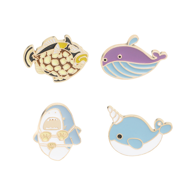 Fashion Fish Animal Brooch display picture 11