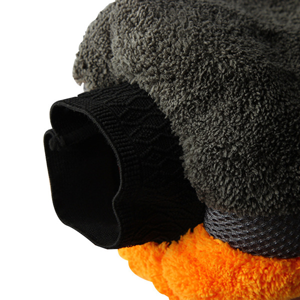 waterproof double-sided fleece gloves