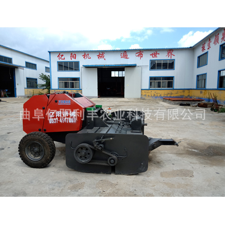 自动捡拾秸秆打捆机 圆捆打捆机图片