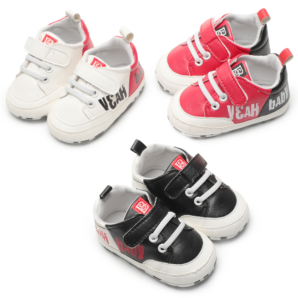 廠家直銷嬰兒鞋0-1歲男寶學步鞋時尚軟底運動鞋跨境熱賣寶寶鞋