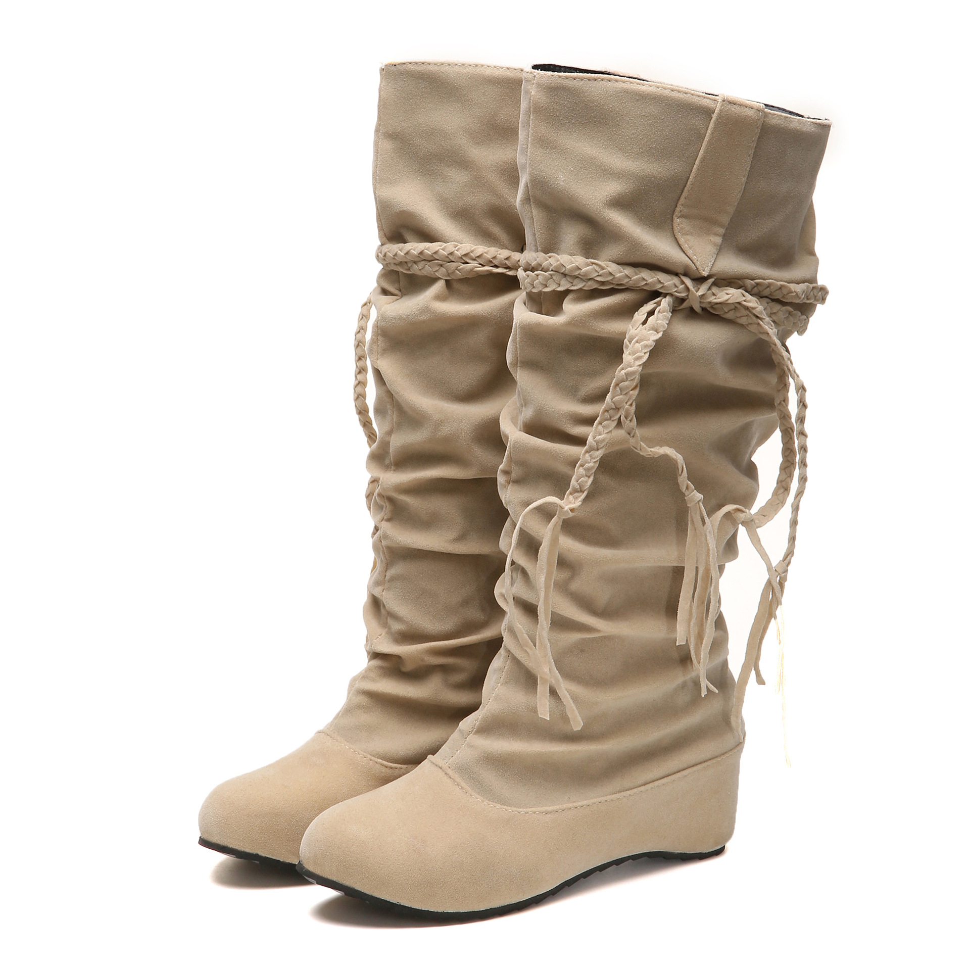 Bottes femme en Daim - Ref 3354693 Image 63