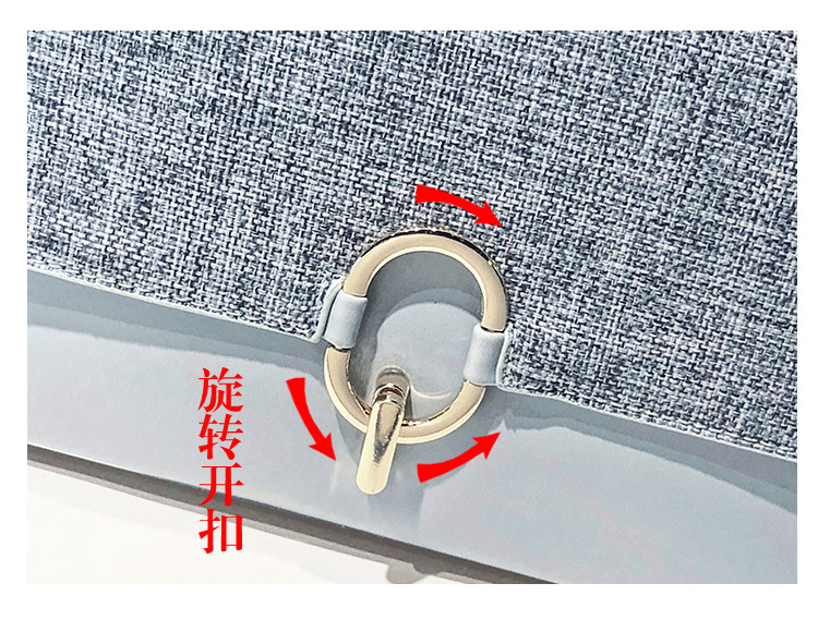 Korean lock crossbody clutch bagpicture24