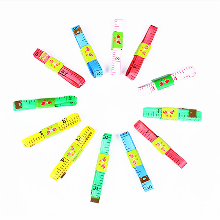 彩色量胸围的软尺腰围尺子 小皮尺迷你量衣米尺三围尺 计生健康包