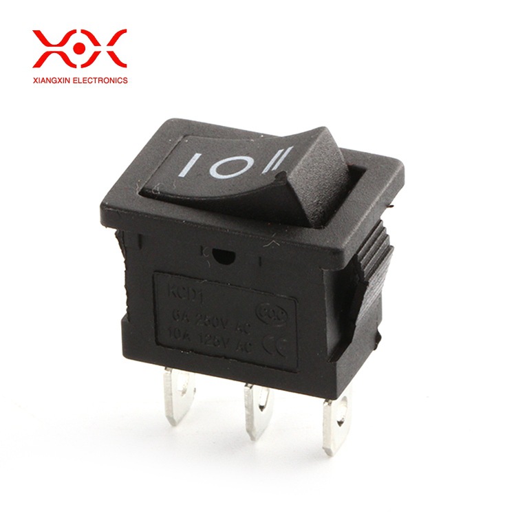 供应 2档3档 翘板开关   船型开关 XX-601AB8 BBK1