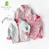 ~new pattern Plush thickening girl Children leisure time Home keep warm Fleece coat support On behalf of WY1077