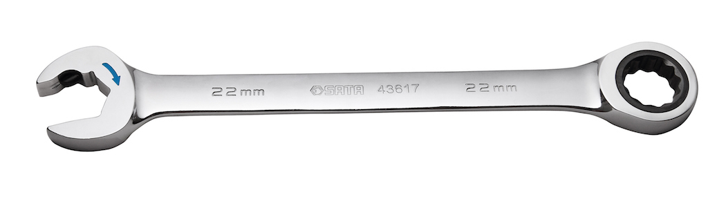 43613全抛光开口快扳,17mm/世达