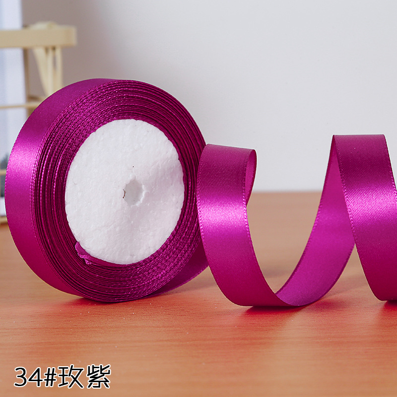 Fábrica al por mayor 2cm cinta hecha a mano cinta de poliéster caja de regalo cinta floral cinta para hornear cinta decorativa