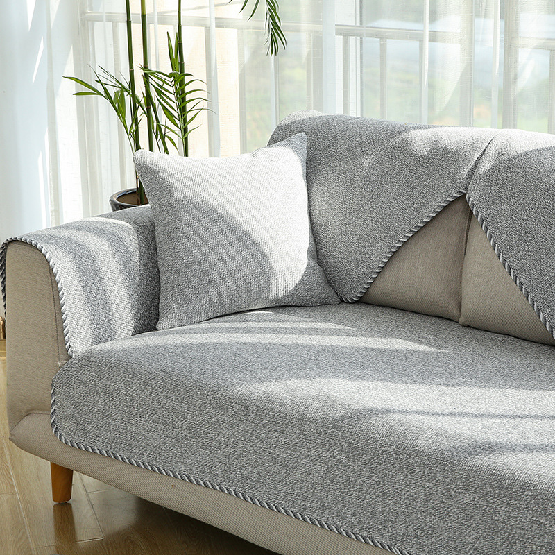 Französischer Sofaüberwurf Minimalistisch Und Elastisch_voghion.com