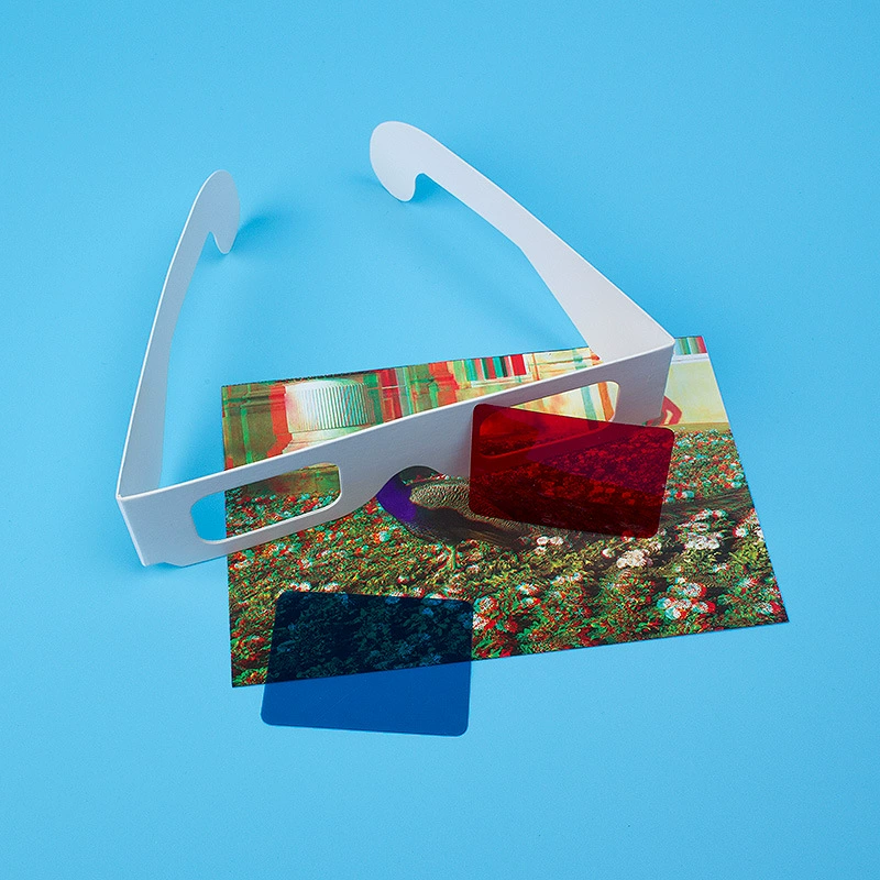 Jin Longxuan 3D красные и синие стереоочки детская наука и техника небольшое производство ученики начальной школы научный эксперимент игрушки научно-популярное оборудование