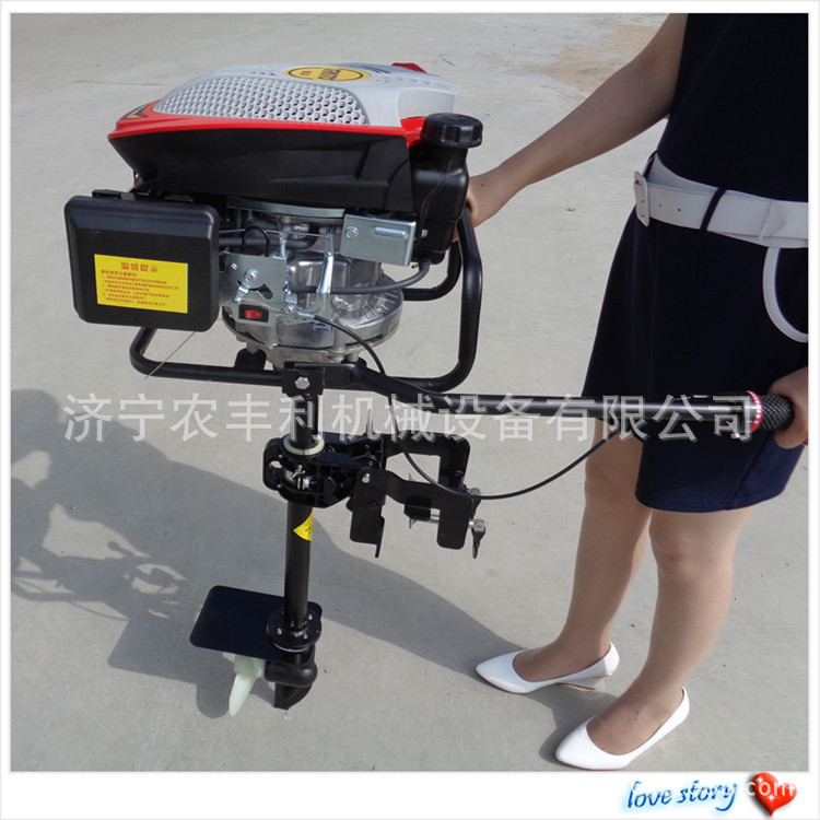 农丰利机械/四冲程船挂机/船外机/小型渔船推进器 船马达