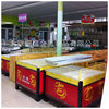 Manufactor supply Beijing supermarket goods shelves supermarket Back net shelf