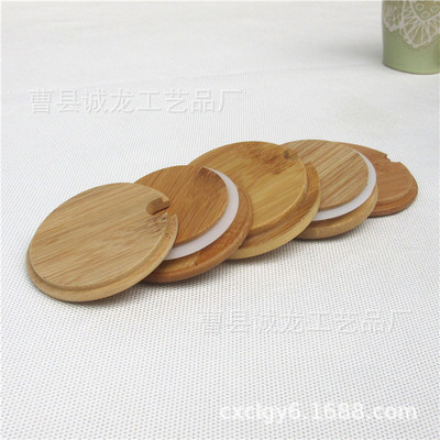 厂家直销订做 玻璃瓶竹木盖 密封罐竹盖 马克杯竹盖 香水瓶木盖|ms