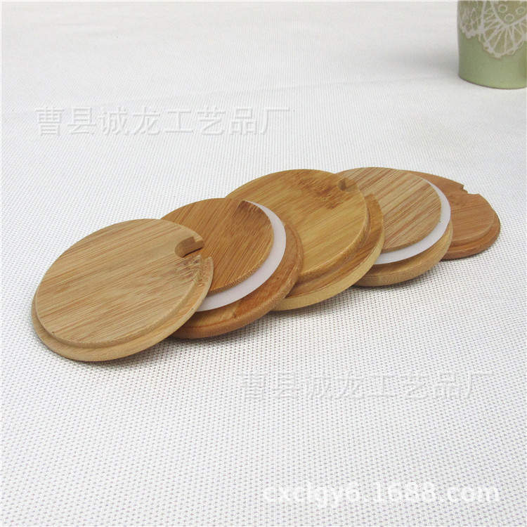 厂家直销订做 玻璃瓶竹木盖 密封罐竹盖 马克杯竹盖 香水瓶木盖|ms