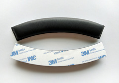 Headband cushion for headphones: Sennheiser HD202 II, HD437, 447, 457, 497, 212PRO, headband pillow top strip
