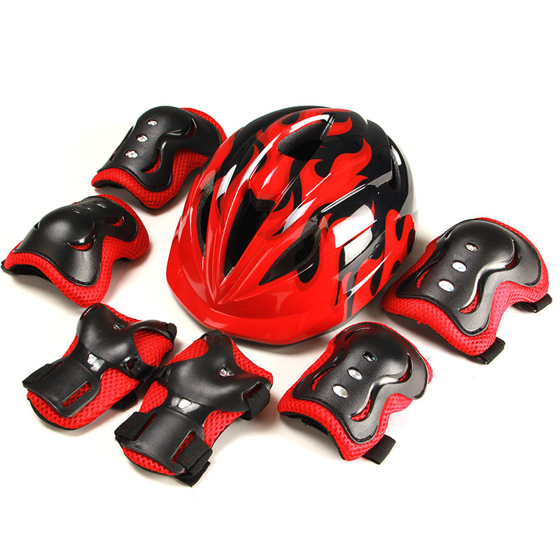 Manufacturers Spot Children Helmet Protective suit Electric Balance car Bicycle Riding Skating Knee pads safety hat