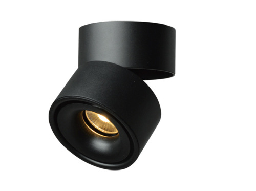 Sankesong LED surface-mounted spotlights without opening holes for clothing store background wall exhibition hall photo gallery COB foldable track light