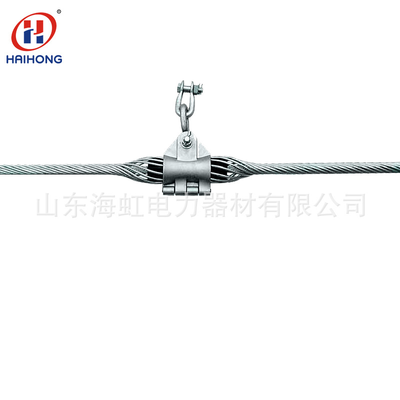 80光缆用预绞丝悬垂线夹悬垂金具图片A