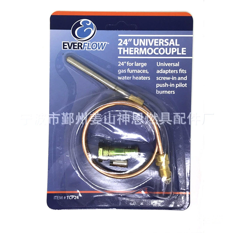 Термопара с контролем температуры Датчик температуры с контролем температуры Длинная игольная термопара Газовый клапан Термопара типа C