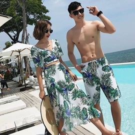 连体泳衣;比基尼;三件套泳装