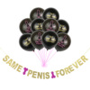 Amazon Small Sales Hot Sale Same Penis Forever Plushing Balloon Package Party Decoration