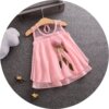 Shiffon summer sleevless dress, skirt for princess, children's clothing, tutu skirt