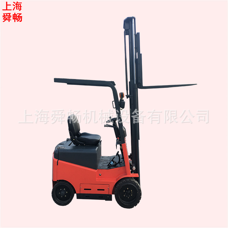 上海四轮座驾式电动叉车 电动托盘堆高车 无腿电瓶装缷搬运车
