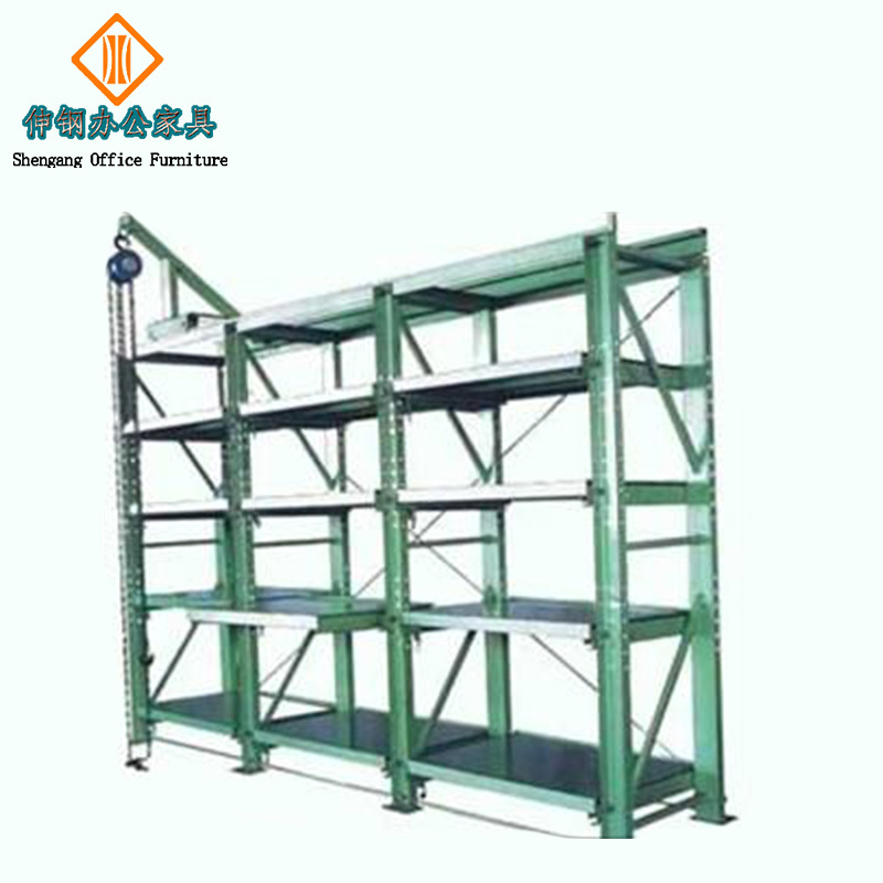 模具货架  抽屜式存放物料架 定做綠色重型 东莞办公家具订制